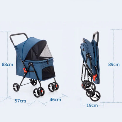 Foldable Pet Stroller